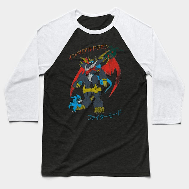 Imperial Dragon in Fighter Mode Baseball T-Shirt by ManuLuce